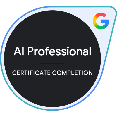 google ai professional certificate②